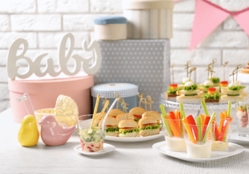 buffet pour baby shower